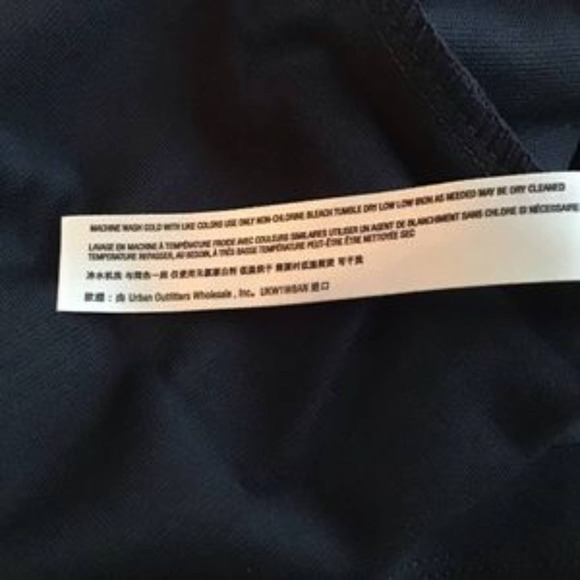 FREE PEOPLE Cami Hang Out Halter Top Black Sz XS NWOT - Picture 10 of 10